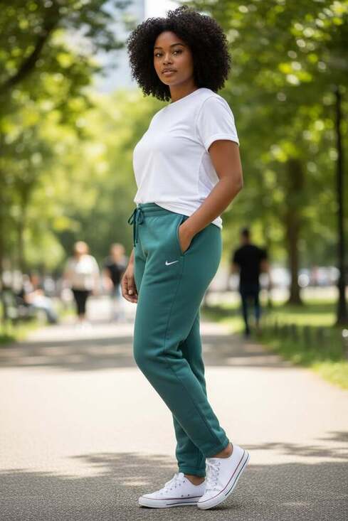 Nike Mens NikeLab Solo Swoosh Fleece Pants mint Green - Picture 3 of 3